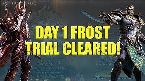 Day 1 Frost Trial | Easy Epics Only + Volka A1 Guide [Watcher Of Realms]