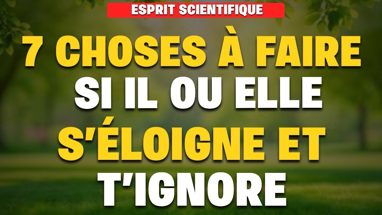 Quand quelqu’un t’ignore, ces 7 réactions font toute la différence