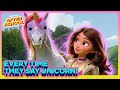 EVERY Time They Say &quot;Unicorn&quot; in Unicorn Academy 🦄 💬 Unicorn Academy | Netflix After School
