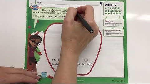 2nd grade math lesson 1-9