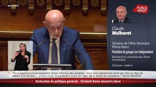 ???? Suivez en live la Déclaration de politique générale d'Élisabeth Borne au Sénat (06/07/22)