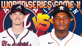 Houston Astros Vs. Atlanta Braves World Series Game 1 Watch Party Live Stream!