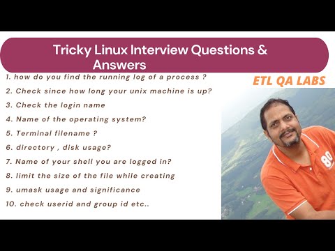 ETL Testing : Top 10 tricky Interview Linux scenario based command and usage | Interview commands