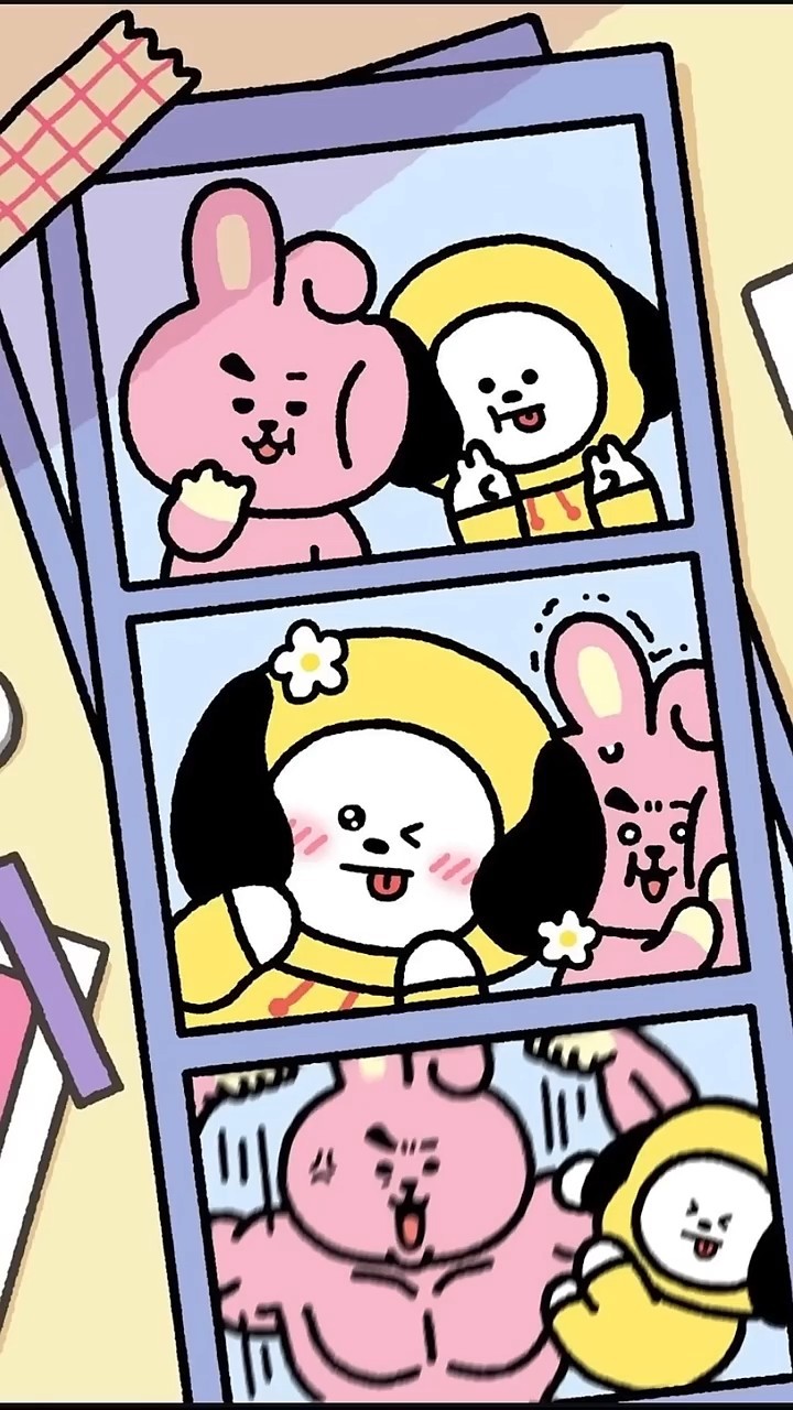 Cooky × Chimmy | Too Cute to Handle 🥹✨ #parkjimin #jeonjungkook