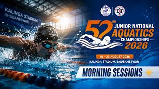 52nd Junior National Aquatics Championships 2026 | Swimming | Bhubaneswar