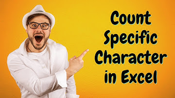 Count Specific Character in a Cell in Excel | Vivekananda Sinha | Video 149