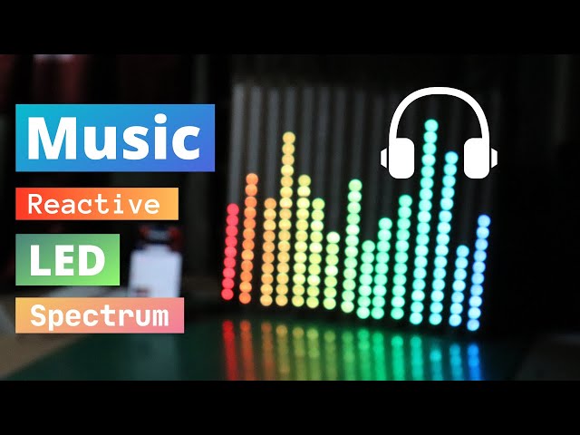 How to Make DIY Music Reactive LED Strip VU Meter 
