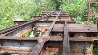 SEREM! BESI RELNYA BERJATUHAN KE SUNGAI | Bekas Jembatan Kereta Api di Brangkal Secang Magelang