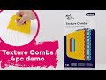 Texture Combs 4pc Product Demo