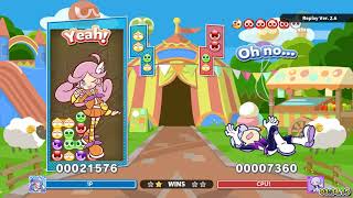 Puyo Puyo 1 by 3 Stairs In Action | The Most Difficult Form Of The Stair Stack