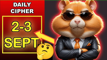2 September Hamster Kombat Daily Cipher Today - Hamster Kombat Daily Cipher Today