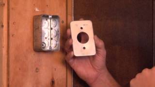 Handy Utility Box: Single Receptacle, 1.41" Oversized Handy Box Cover G20320