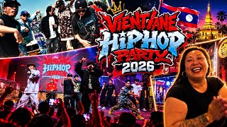 My First Lao Hip-Hop Event! 🇱🇦🔥 Supporting Alex Smoke & Sai Lom Yen