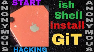 How to Install Git in Ish shell, iphone or ios | iphone Termux | apk add git Command not Found Solve