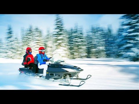 Snowmobiling In Door County Youtube