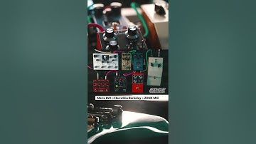 What’s better than Fuzz, Vibe and Delay? #meris #baumguitars #fuzzpedal #univibe #delaypedal