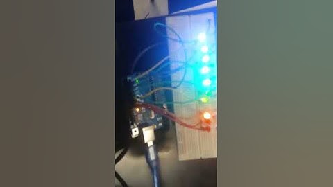 Programación arduino 1 ll Vumetro con ciclo FOR