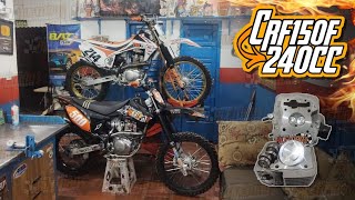 CRF 150F PREPARADA PRA 240CC (PASSO A PASSO) - PROJETOS DO #ALEMÃO