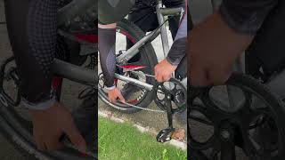How to put the chain back when it falls off#2025 Electric Bike Best #2025 Electric Bike Top#ebike