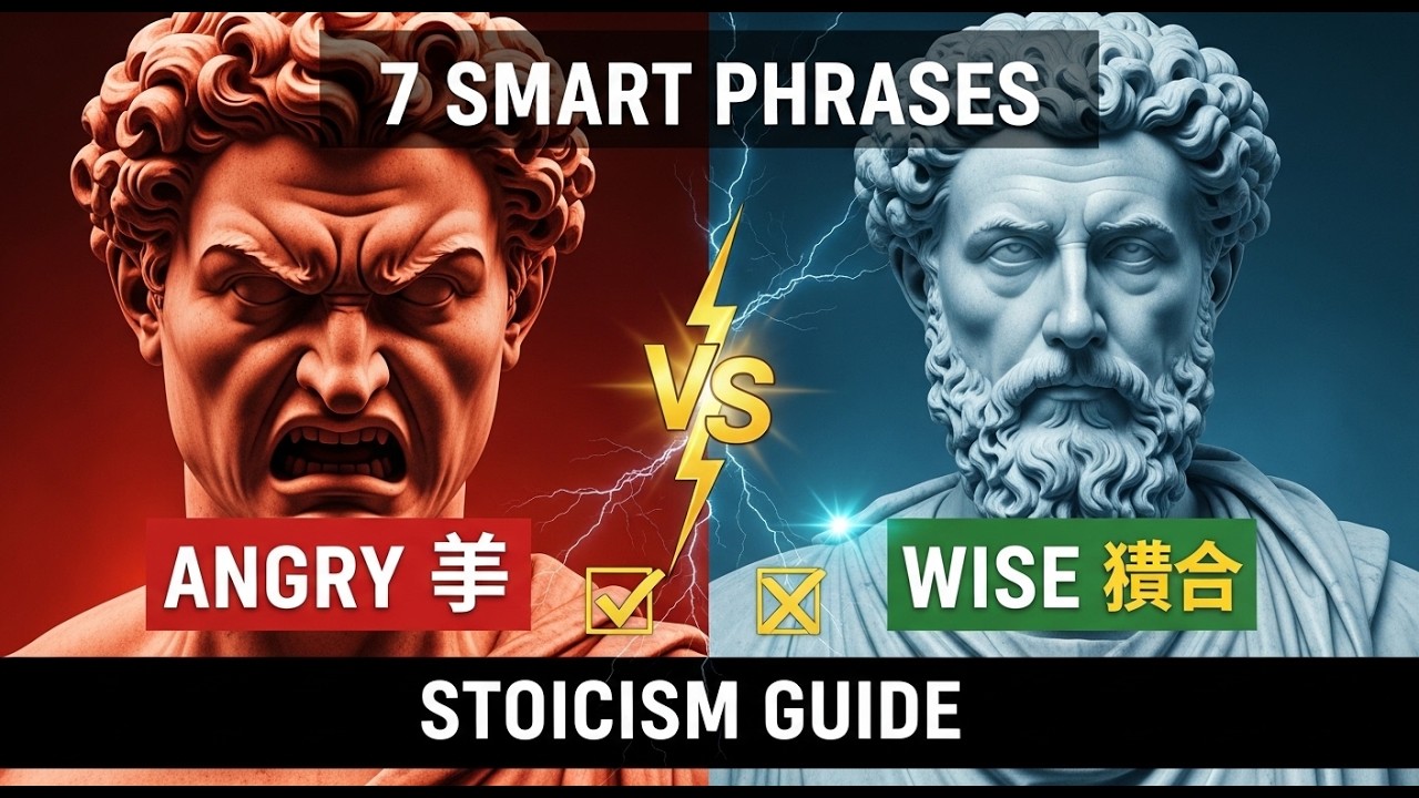 Stop Sounding Angry: 7 Stoic Phrases That Command Respect Instantly