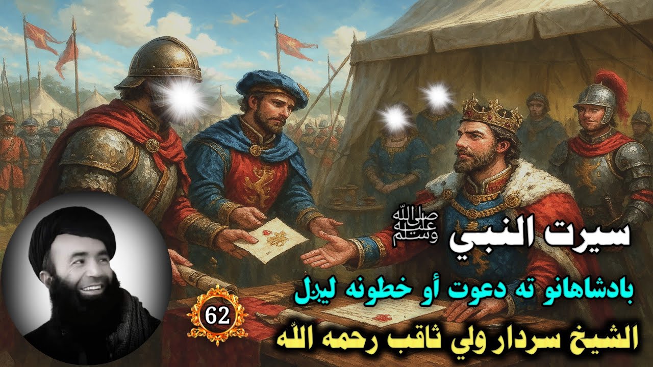 سيرت النبي ﷺ (62) بادشاهانو ته دعوت أو خطونه لېږل  | Stories Of Prophet SWA In Pashto | Islamic Waqi