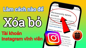Cách xóa tài khoản Instagram - 2025 hoạt động 