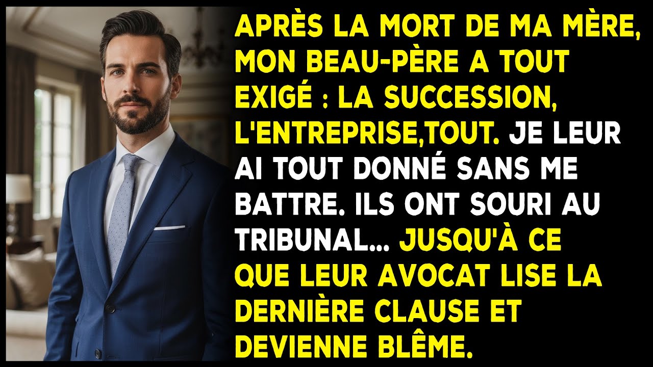 J'ai donné une leçon à mon beau-père avide et à ses enfants qu’ils n’oublieront jamais.