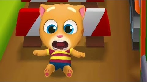 Funny Fails Moment Talking Tom Gold Run Game #162 - Android,iOS Gameplay