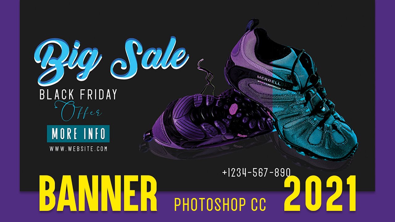 How to design a billboard in adobe Photoshop cc 2021