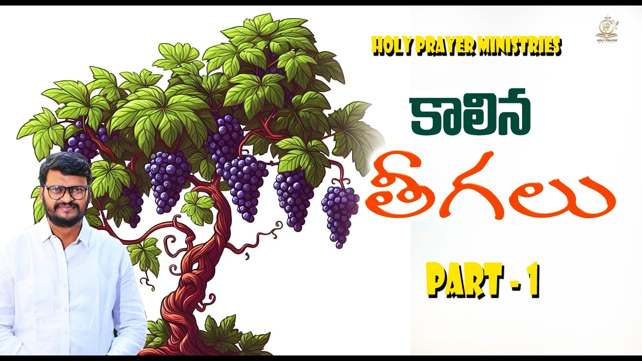 కాలిన కొన్ని తీగలు || John 15:6 || Part-1| Telugu christian messages new || Bro Augustine