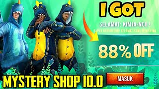 Free Fire Mystery shop 10.0 || I Got 88 % Discount In Mystery shop || New Update Garena Free Fire