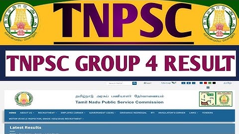 🔴TNPSC 🤩குரூப் 4 ரிசல்ட் வெளியீடு அறிவிப்பு! | VAO, Typist, JA கூடுதல் பணிகள் அறிவிப்பு & Merit List