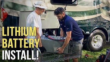 🔌 LITHIUM BATTERY INSTALL! RV Battery & Electrical Upgrade — Part 4⚡️