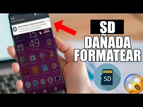 COMO FORMATEAR Y OPTIMIZAR TARJETA SD DESDE ANDROID REPARAR MEMORIA
