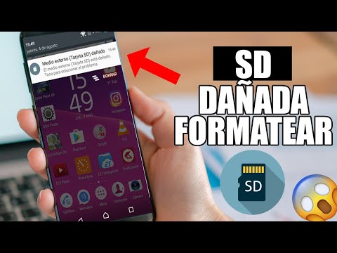 Video: Cómo Formatear Una Tarjeta Flash En Su Teléfono