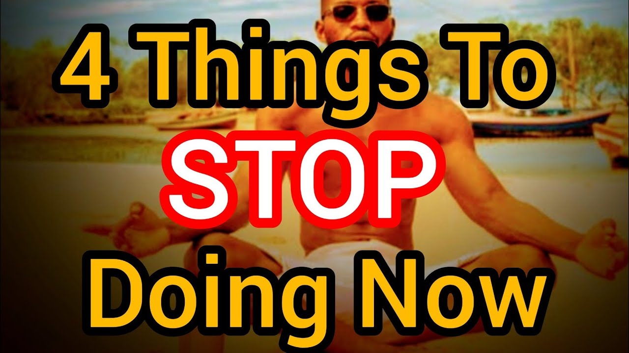 4 Things To Stop Doing Now - Christian Inspirational And Motivational ...