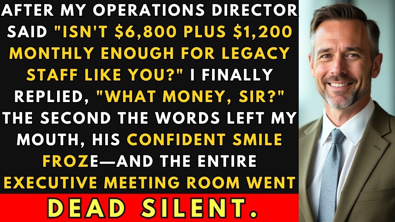 He Asked 'Isn't $6,800 Plus $1,200 Enough?' — I Just Replied, 'What Money, Sir?' | Office Revenge