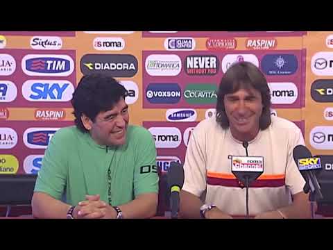 Morte Maradona, quando Bruno Conti lo presentava alla stampa cosi.