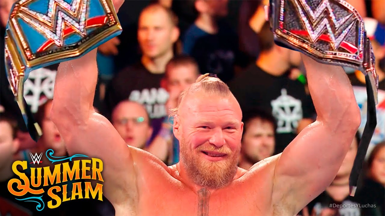 SUMMERSLAM 2014 Брок Леснар