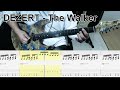 DEZERT - The Walker ギター弾いてみた【tab有】guitar cover