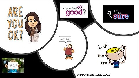 Basic Phrases and Sentences in Indian Sign Language | Commonly Used Phrases in ISL