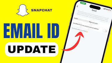How To Add Email ID In Snapchat | How To Add Email Address In Snapchat