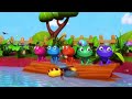 Five littel speckled frogs nursery rhymes  kids song hungama kids club