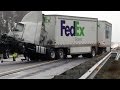 083#Alex-Дальнобой США... FedEx Truck Accident,,I-20,TX..