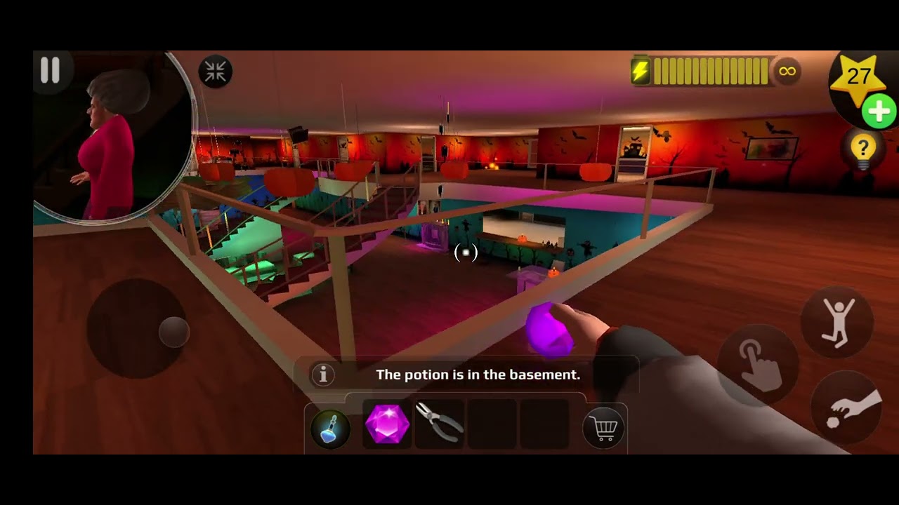 Scary teacher 3d. Night fright.