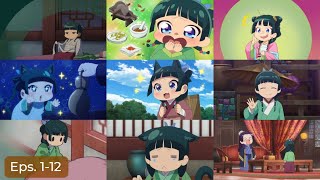 Maomao All Chibi and Cute Scene Moments (Episode 1-12) | Kusuriya no Hitorigoto
