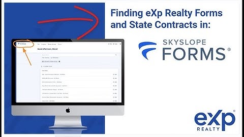 Finding eXp Realty Forms & Contracts in Skyslope "Forms"