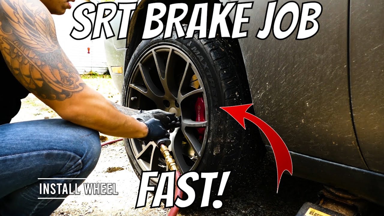 Dodge Challenger SRT Brembo Brake Job FAST! - YouTube