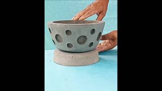 unique cement pot ideas | #dkcrafting775