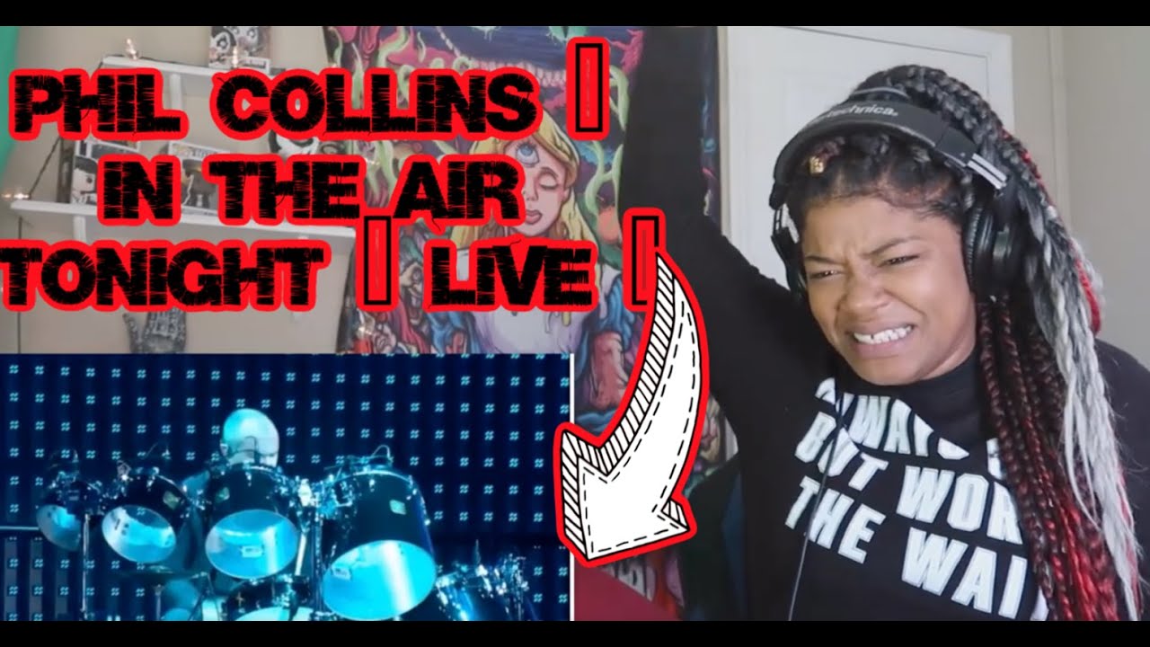 FIRST TIME LISTENING TO Phil Collins - In The Air Tonight ( LIVE )
